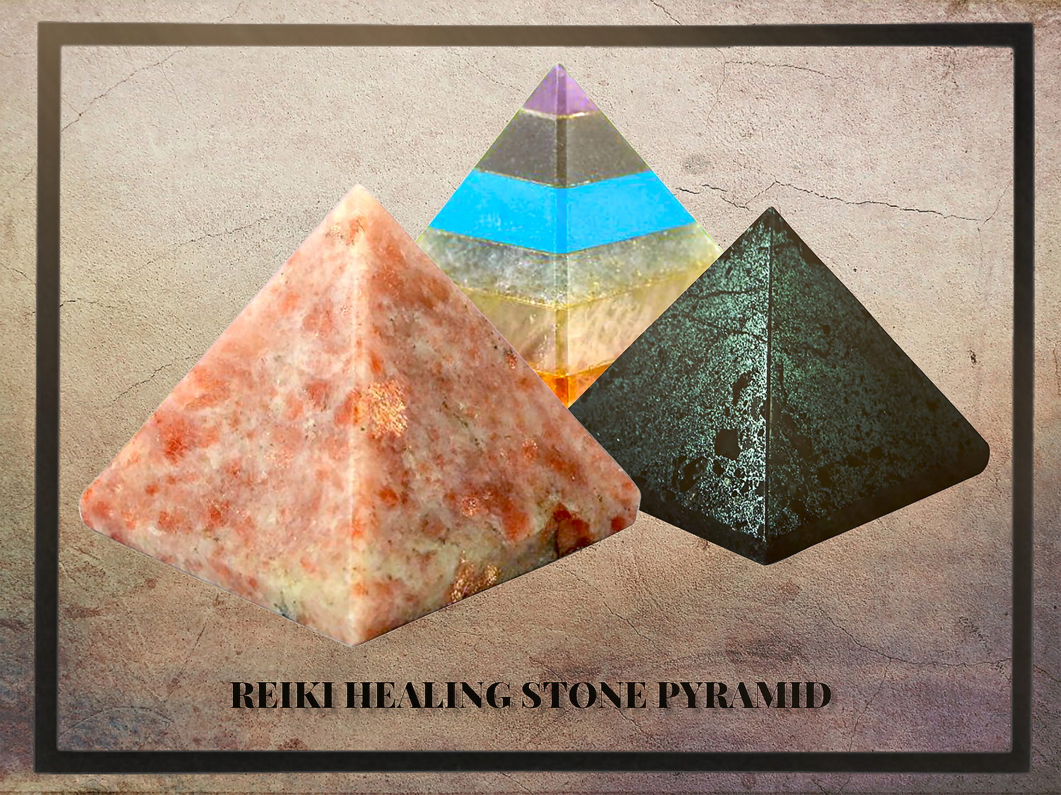 Crystal Stone Pyramids